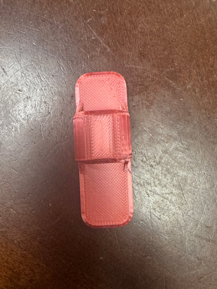 3d - Medium Scissor Holder - SALMON (3d printed parts may have some imperfections)