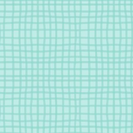 Wilmington Prints - Safari Snuggles - Grid Teal