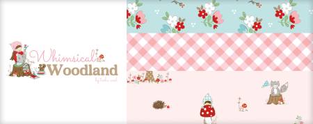 Charm Pack - Riley Blake - Whimsical Woodland 5in Squares, 42pcs
