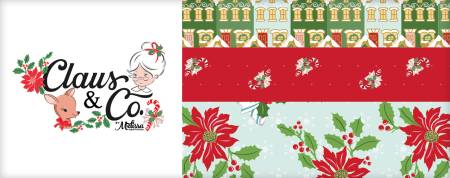 Charm Pack - Riley Blake - Claus & Co. 5in Squares, 42pcs