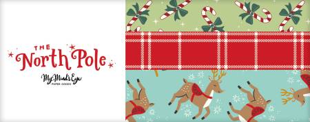 Charm Pack - Flannel - Riley Blake - The North Pole - 5" stackers