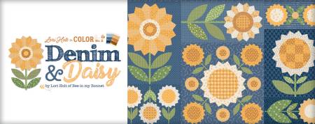 Charm Pack - Riley Blake - Lori Holt - Denim & Daisy