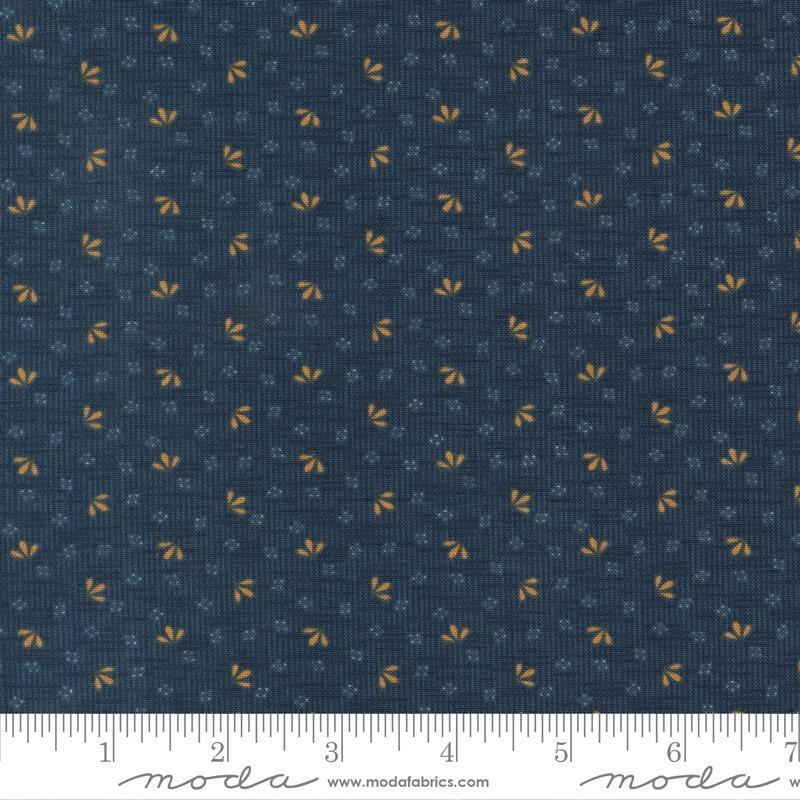 Moda - Kansas Troubles - Fluttering Leaves Blue Spruce 9735 14