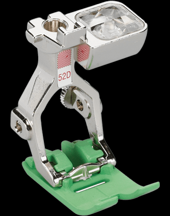 BERNINA Foot - #52D - Zigzag Foot with Non-stick Sole - Dual Feed