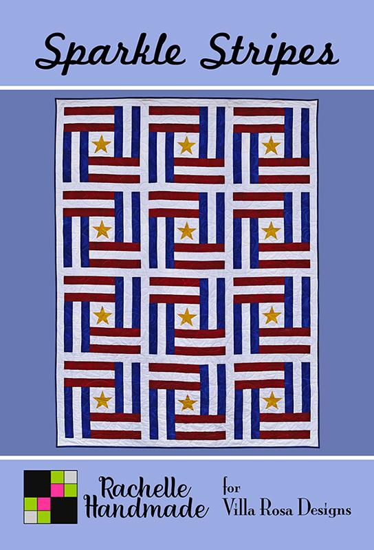 Pattern - Villa Rosa Designs - Sparkle Stripes