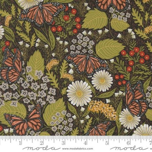 Moda - Bee Garden - Metallic Black 48412 21M