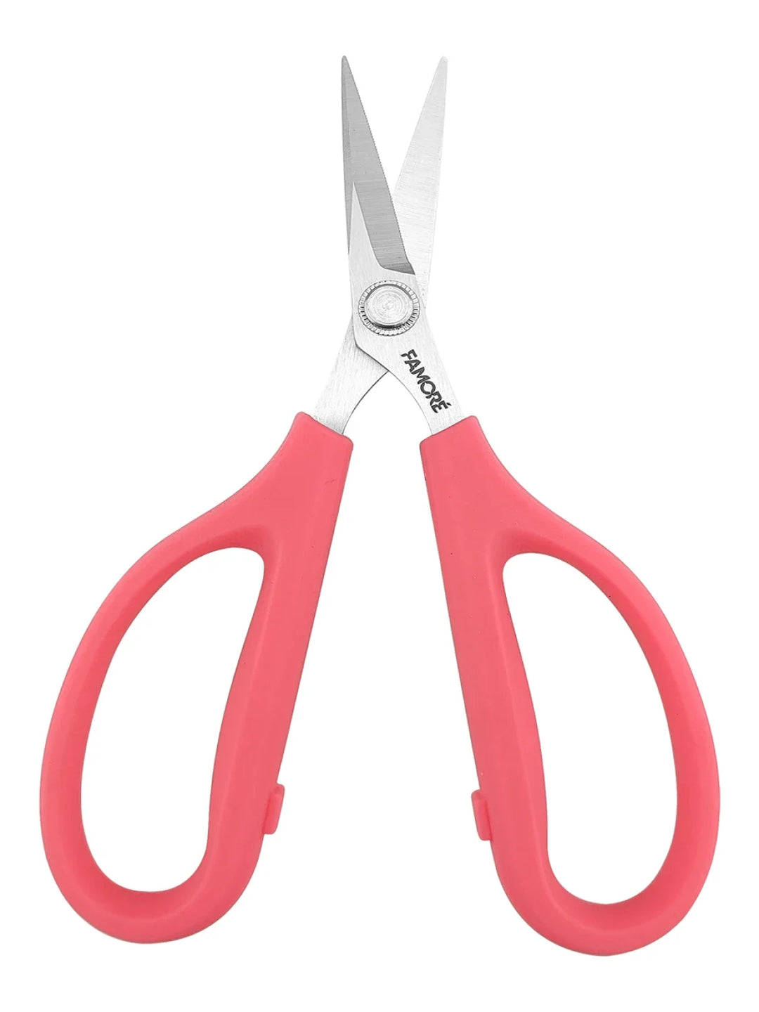 Scissor - Very Sharp with Large Pink Comfort Handles 6-1/4in