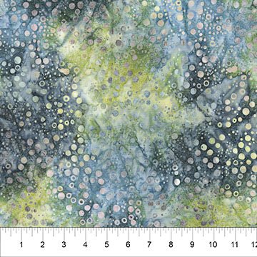 Northcott - Banyan Batiks - Pop Dots - Underwater 81900-92