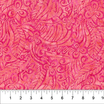 Northcott - Banyan Batik - Paradise Bay - Pink Bunch 83151-28