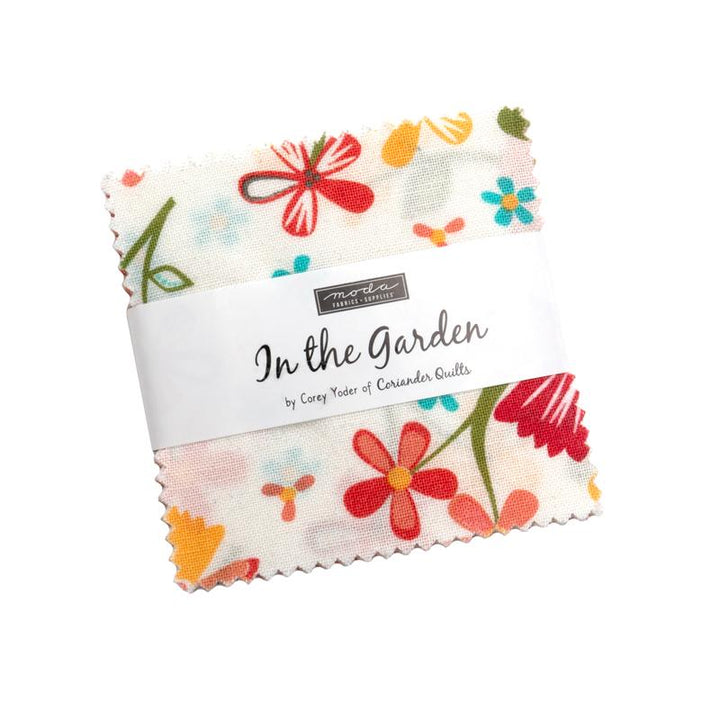 MINI Charm Pack - Moda - Corey Yoder - In The Garden Mini Charm