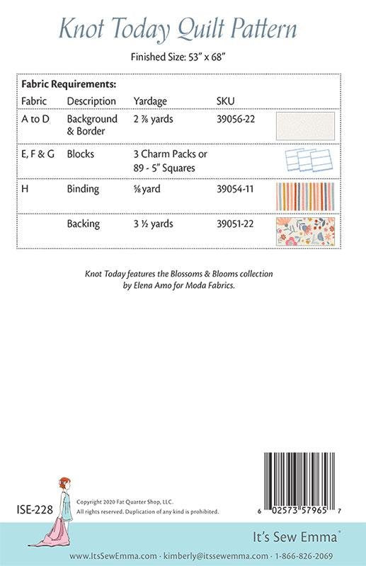 Pattern - Its Sew Emma - Knot Today