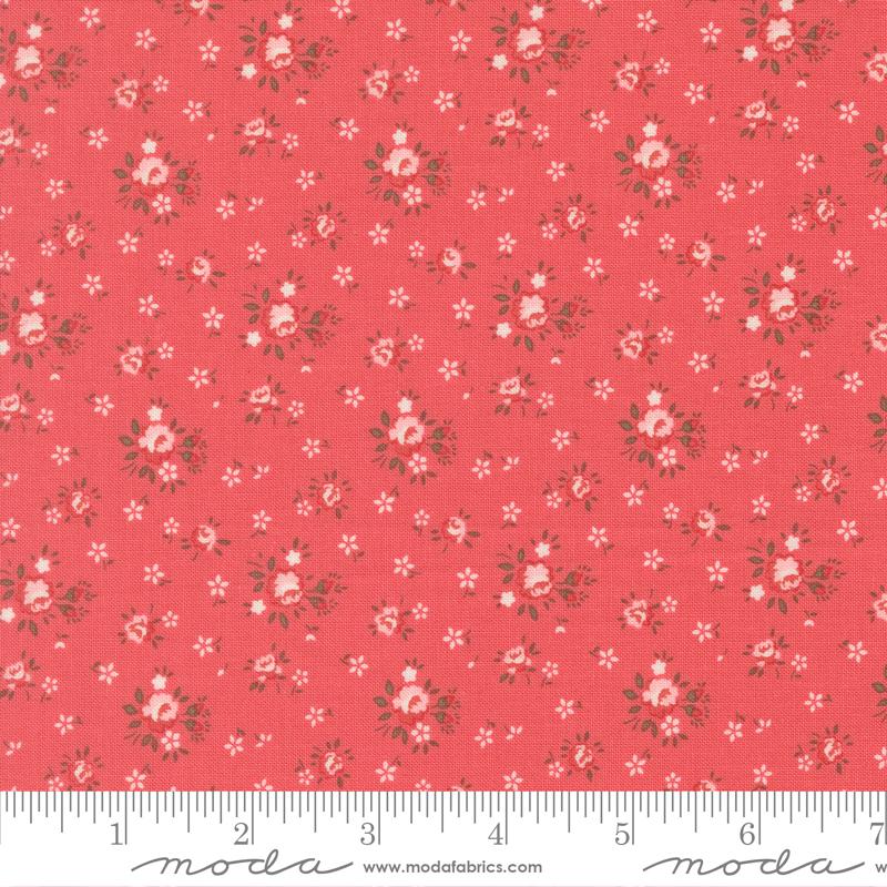 Moda - Bunny Hill Designs - Lyda Rose - Petal Petite Rose Small Floral 3071 15