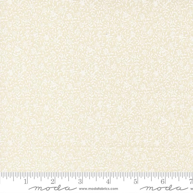 Moda - Bunny Hill Designs - Lyda Rose - Porcelain White Wild Rose Florals 3076 31
