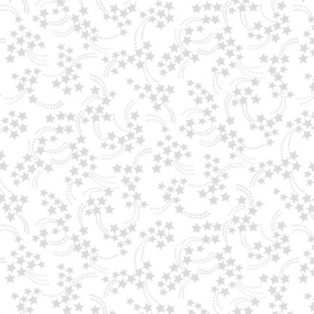 Stuio E - Best of Cream and Sugar - White on White Shooting Stars