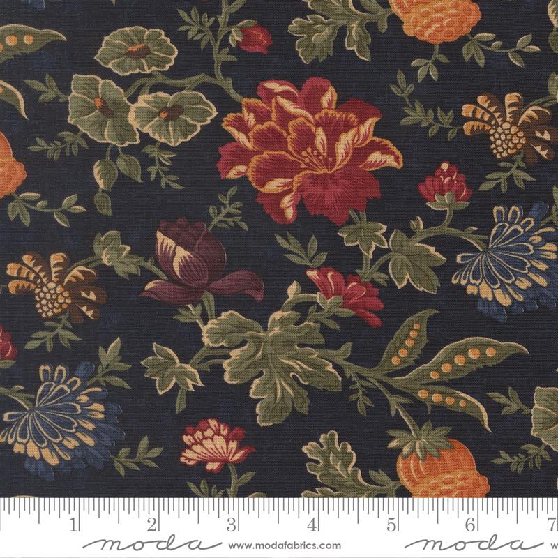 Moda - Kansas Troubles - Quail Run - Indigo 9830 14