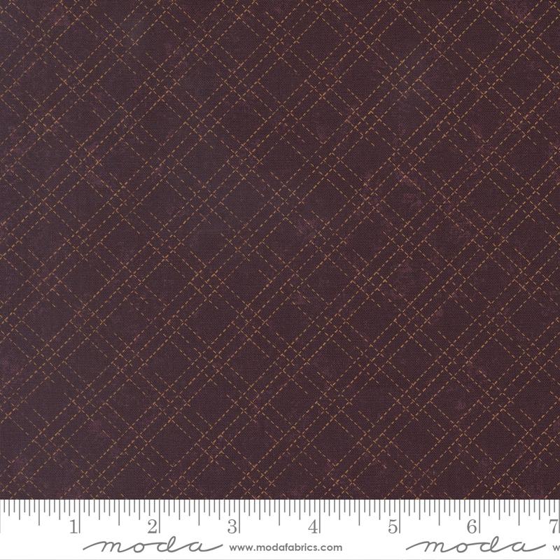 Moda - Kansas Troubles - Quail Run - Mulberry 9837 16