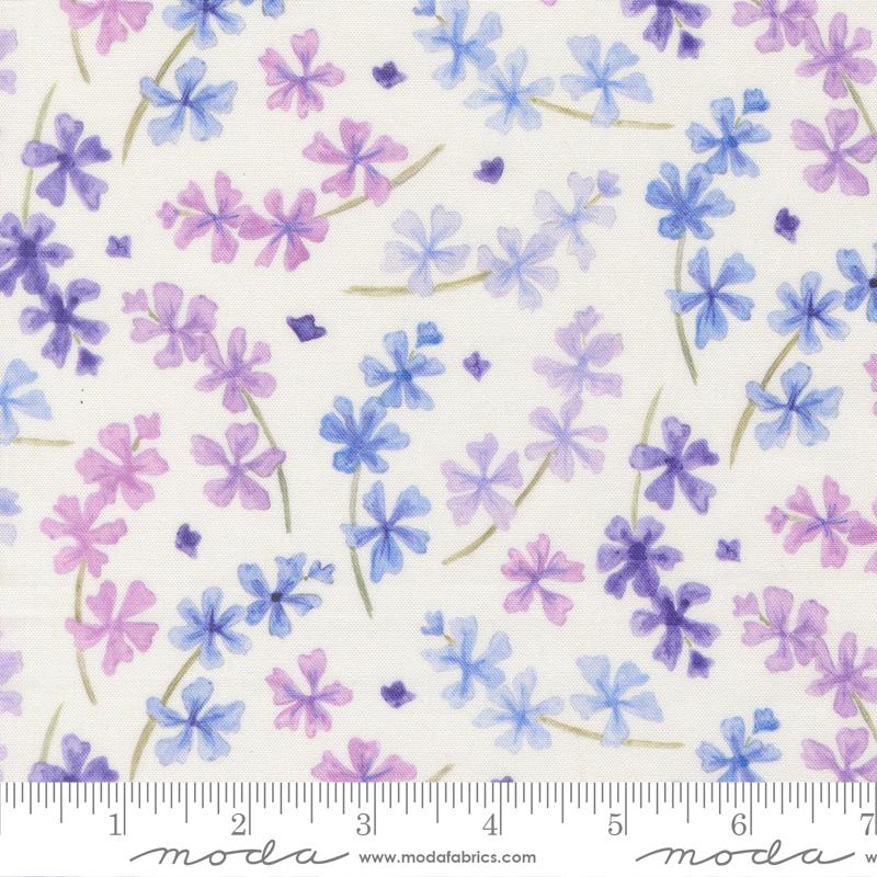 Moda - Janet Clare - Delphinium - Snowdrop 24651 11