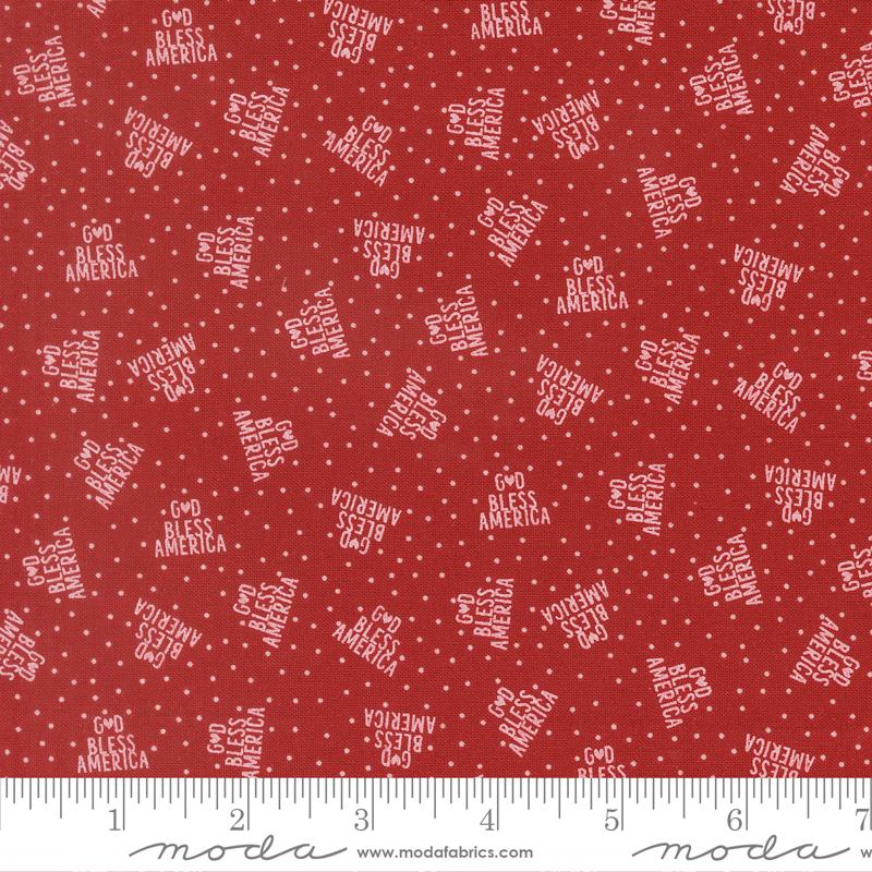 Moda - Sweetwater - Independence Day - Red 55724 13