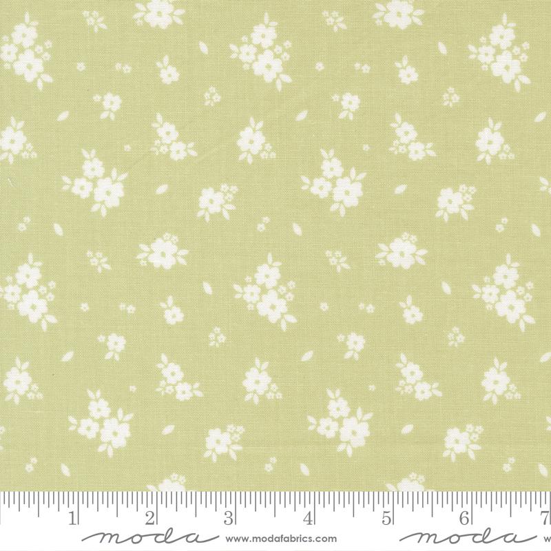 Moda - My Sew Quilty Life - Pastel Prairie - Pear 31781 14