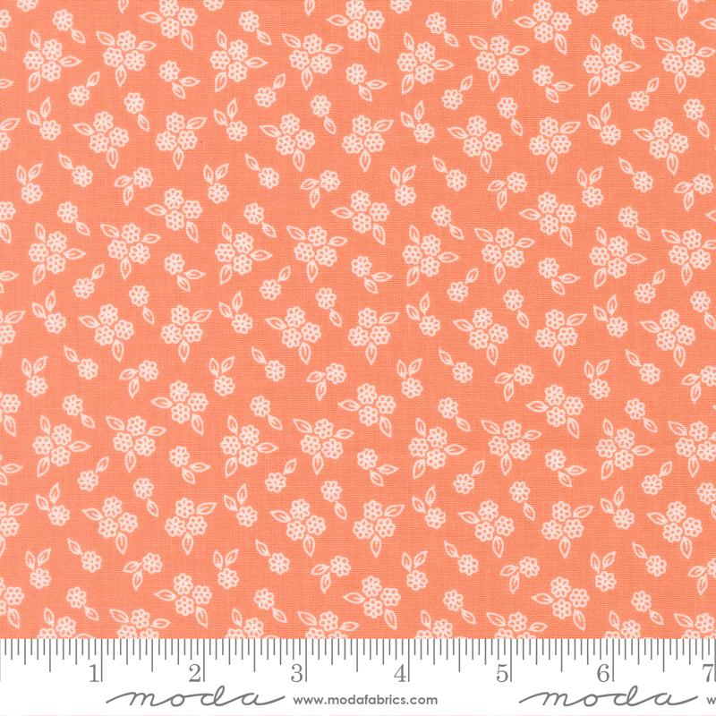 Moda - My Sew Quilty Life - Pastel Prairie - Coral 31788 33
