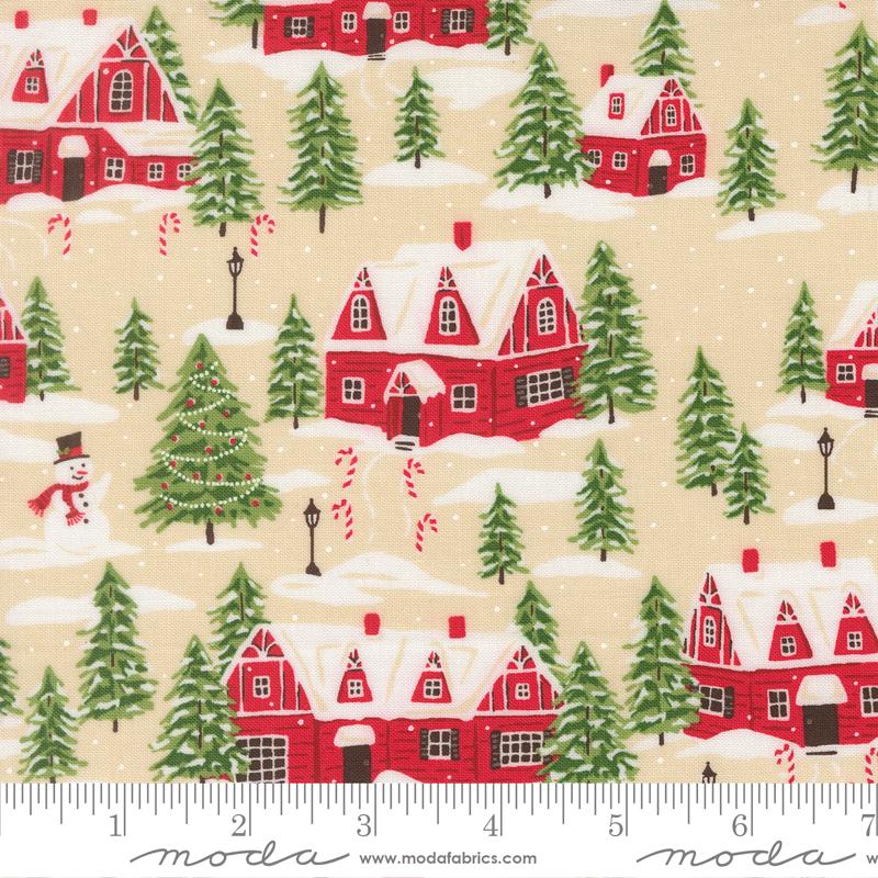 Moda- Stacy Iest Hsu - Holiday Cheer - Natural Houses