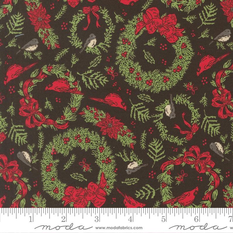Moda - Stacy Iest Hsu - Holiday Cheer - Midnight Wreaths