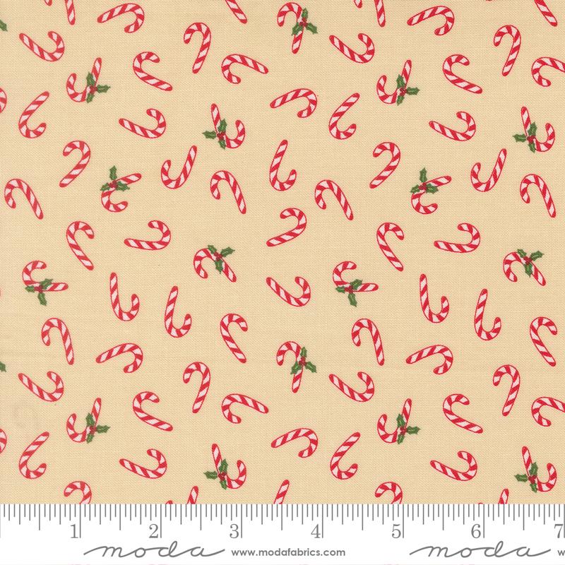 Moda - Stacy Iest Hsu - Holiday Cheer - Natural Candy Canes