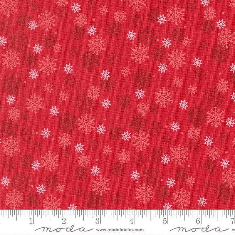 Moda - Stacy Iest Hsu - Holiday Cheer - Poinsettia Snow Flakes
