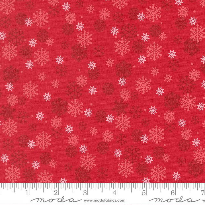 Moda - Stacy Iest Hsu - Holiday Cheer - Poinsettia Snow Flakes