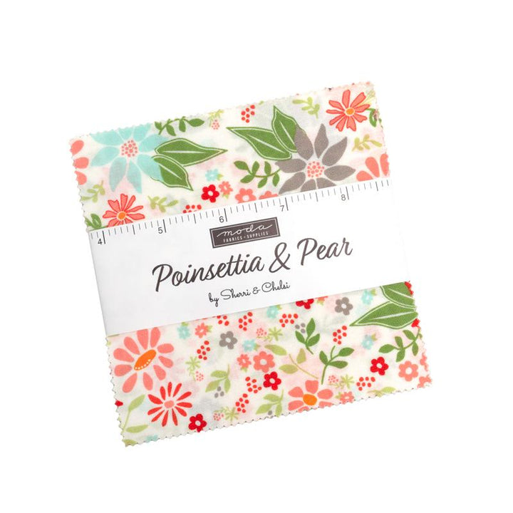 Charm Pack - Moda - Sherri & Chelsi - Poinsettia and Pear