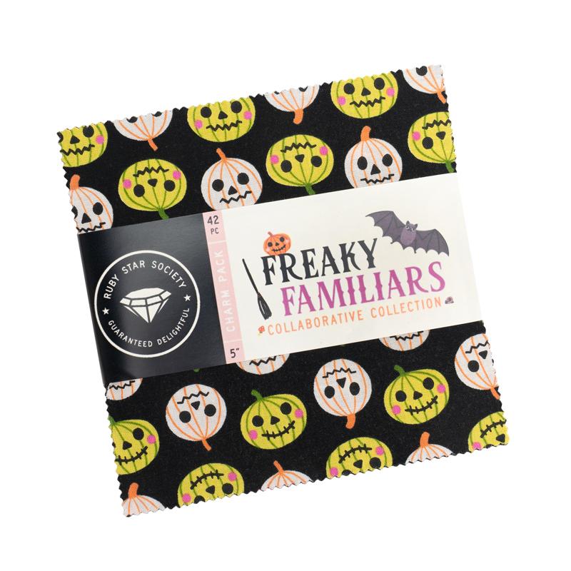 Charm Pack - Moda - Ruby Star - Freaky Familiars