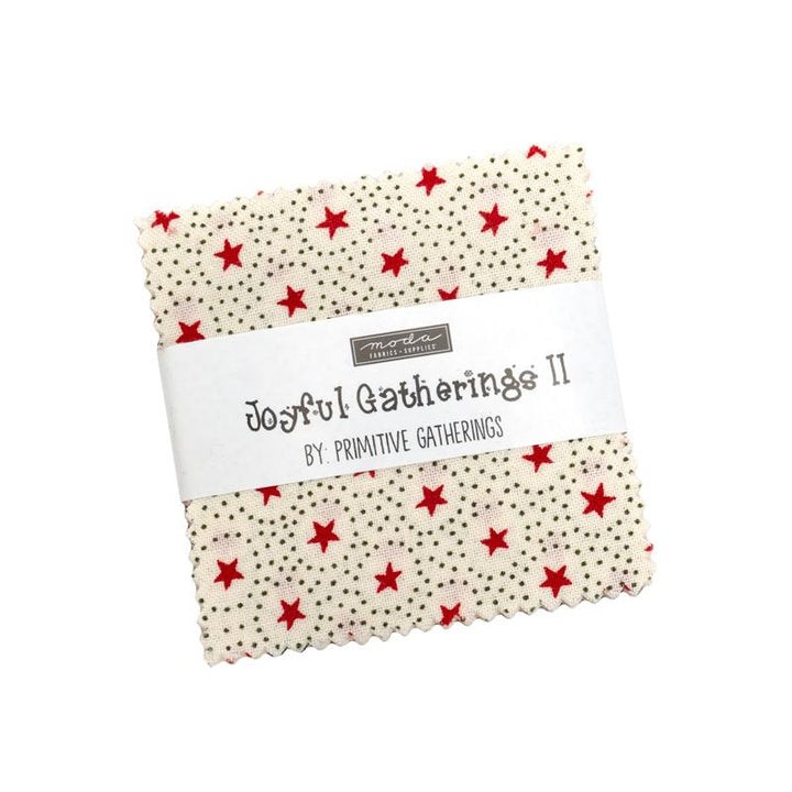 Mini Charm - Moda -  Primitive Gatherings - Joyful Gatherings II