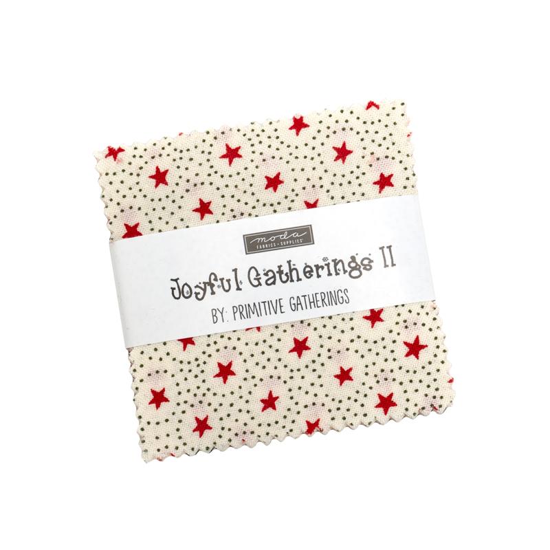 Mini Charm - Moda -  Primitive Gatherings - Joyful Gatherings II