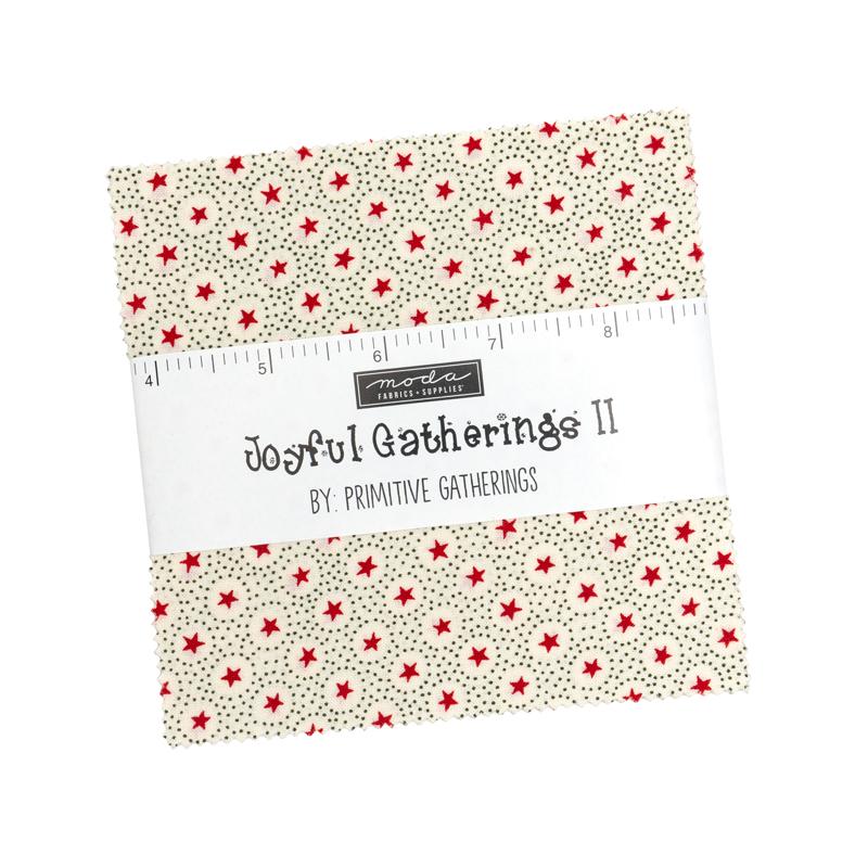 Charm Pack - Moda - Primitive Gatherings - Joyful Gatherings II