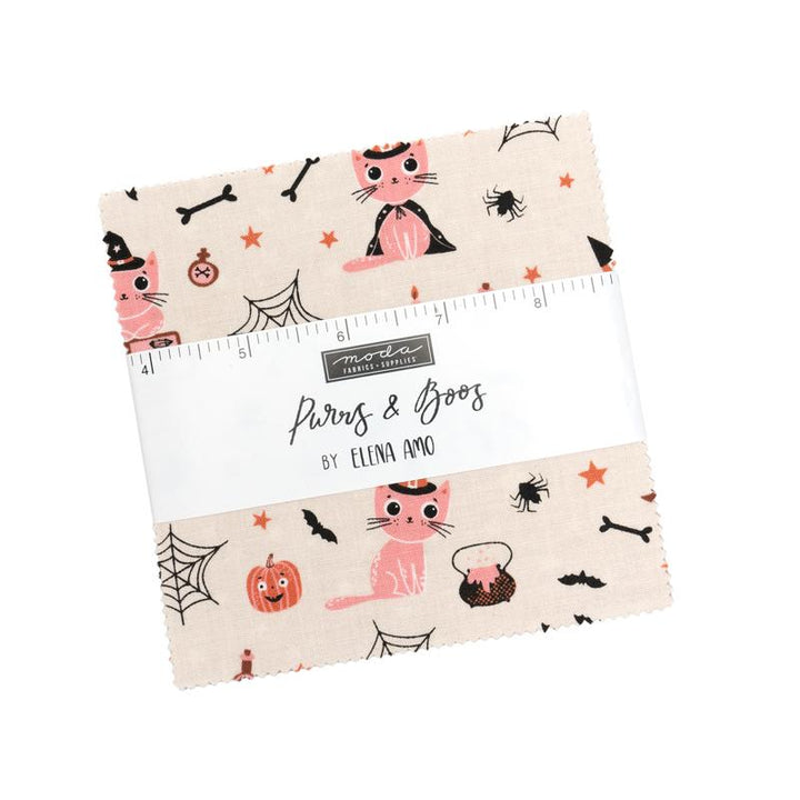 Charm Pack - Moda - Elena Amo - Purrs and Boos