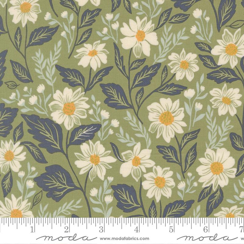 Moda - Lella Boutique - True Love - Green Floral & Fern 5260 15