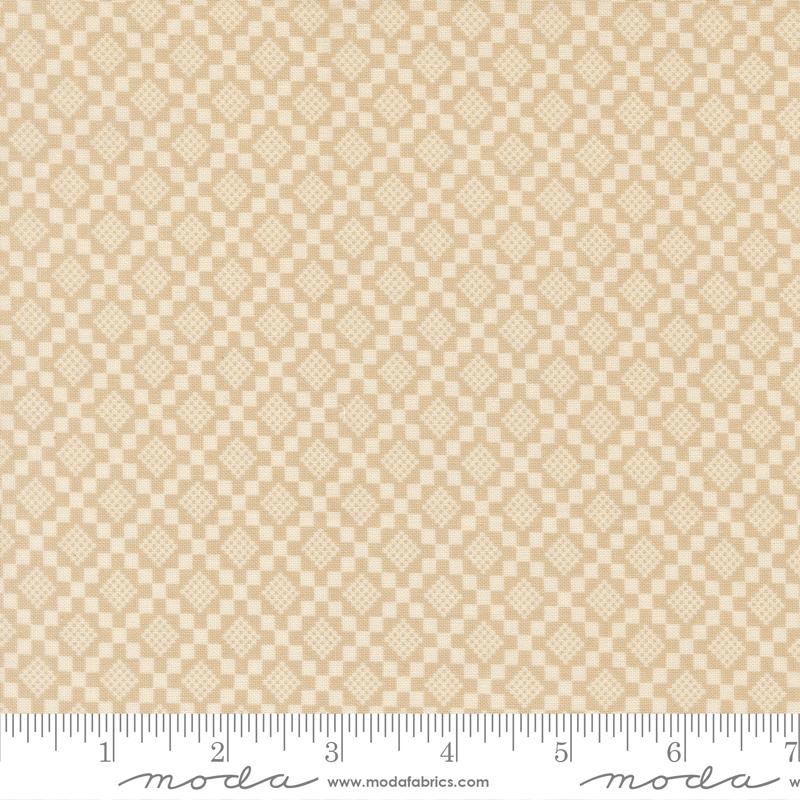 Moda - Lella Boutique - True Love - Oatmeal Grid 5265 12