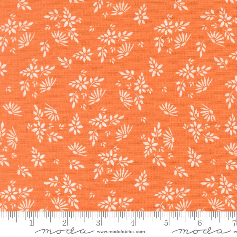 Moda - Sherri & Chelsi - Birch and Willow - Flora Florals Pumpkin 37721 14