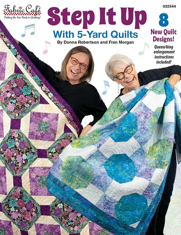 Book - Fabric Cafe - Step It Up With 5-Yard Quilts