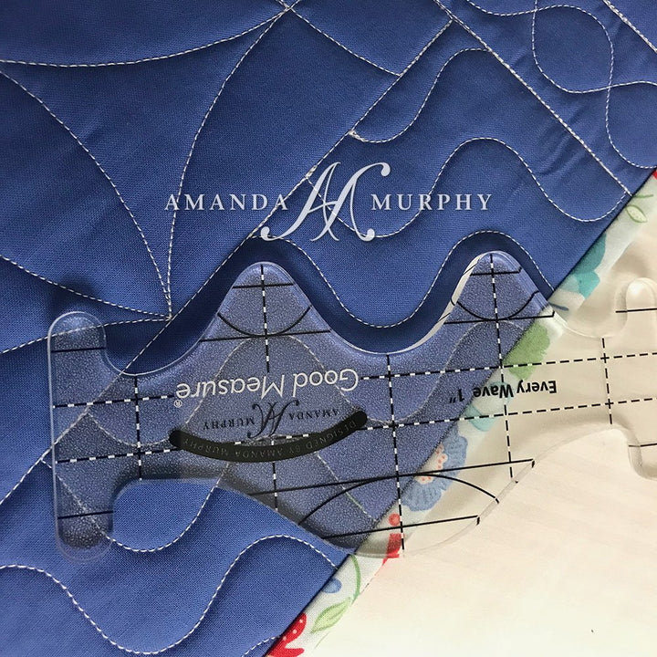 High Shank Ruler - Amanda Murphy - Good Measure - Every Wave Template 3pc