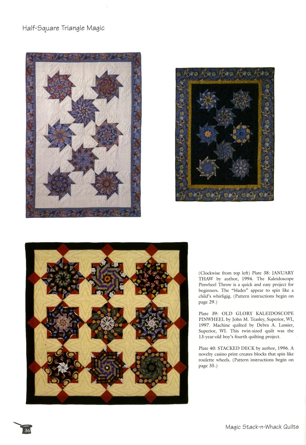 Book - Bethany Renalds - Magic Stack-n Whack Quilts