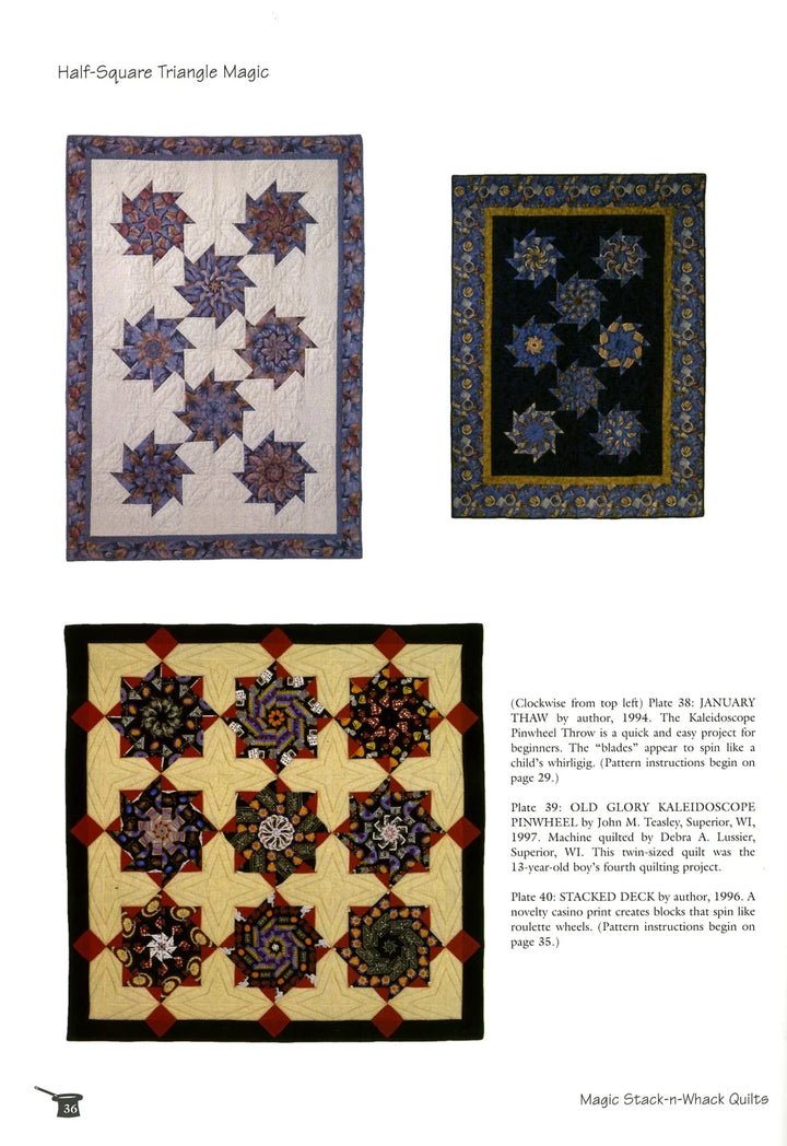 Book - Bethany Renalds - Magic Stack-n Whack Quilts