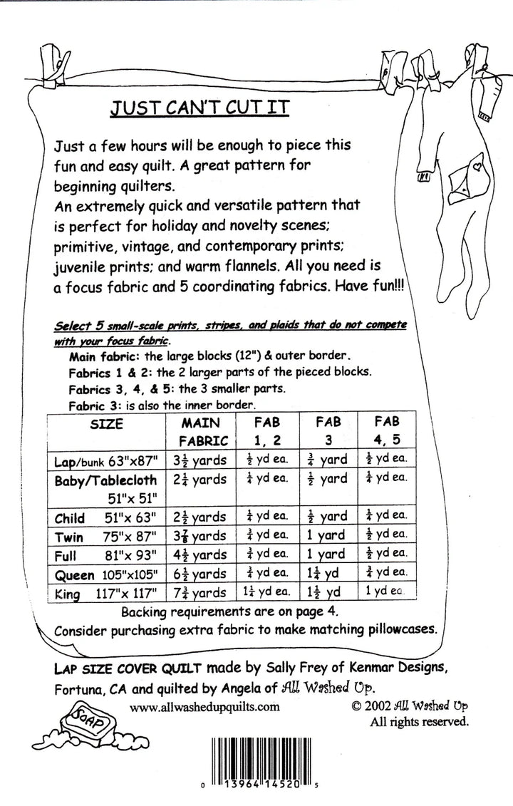 Pattern - Just Can't Cut It