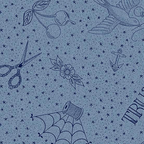 Andover - Almost Blue by Libs Elliot - Draw