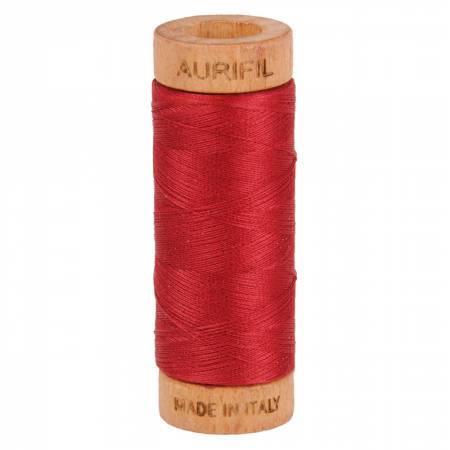 Aurifil 80wt - 1103 Burgundy 300 yds