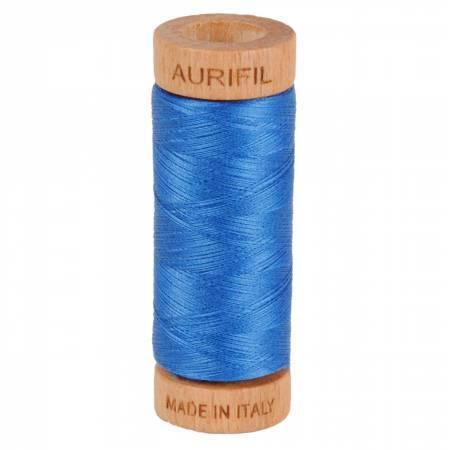 Aurifil 80wt - 2730 Delft Blue 300 yds