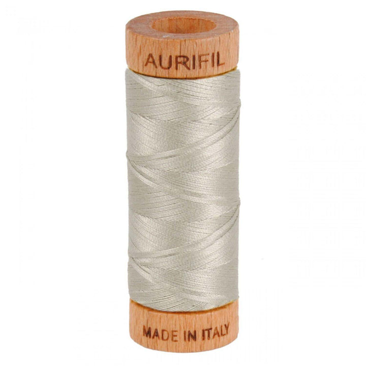 Aurifil 80wt - 5021 Light Grey 300yds