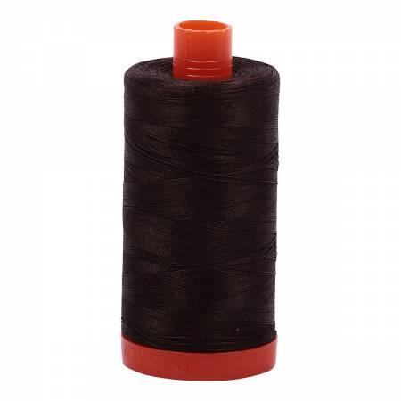 Aurifil 50wt - 1130 Very Dark Bark 1422 yds