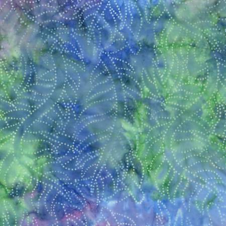 Timeless Treasures - Wing and A Prayer - Batik - Modiste Curved Twig Leaves