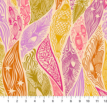 Anna Maria - Shooting Star - WIDE BACK - Current Backing Mango 118"
